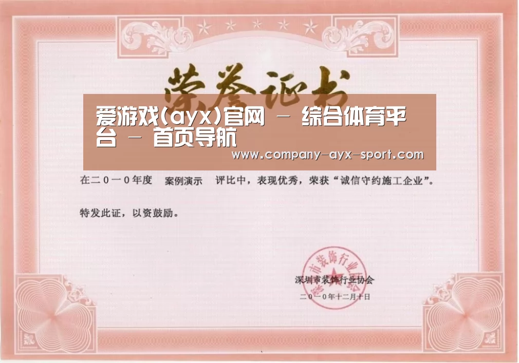 荣誉证书二(图1)